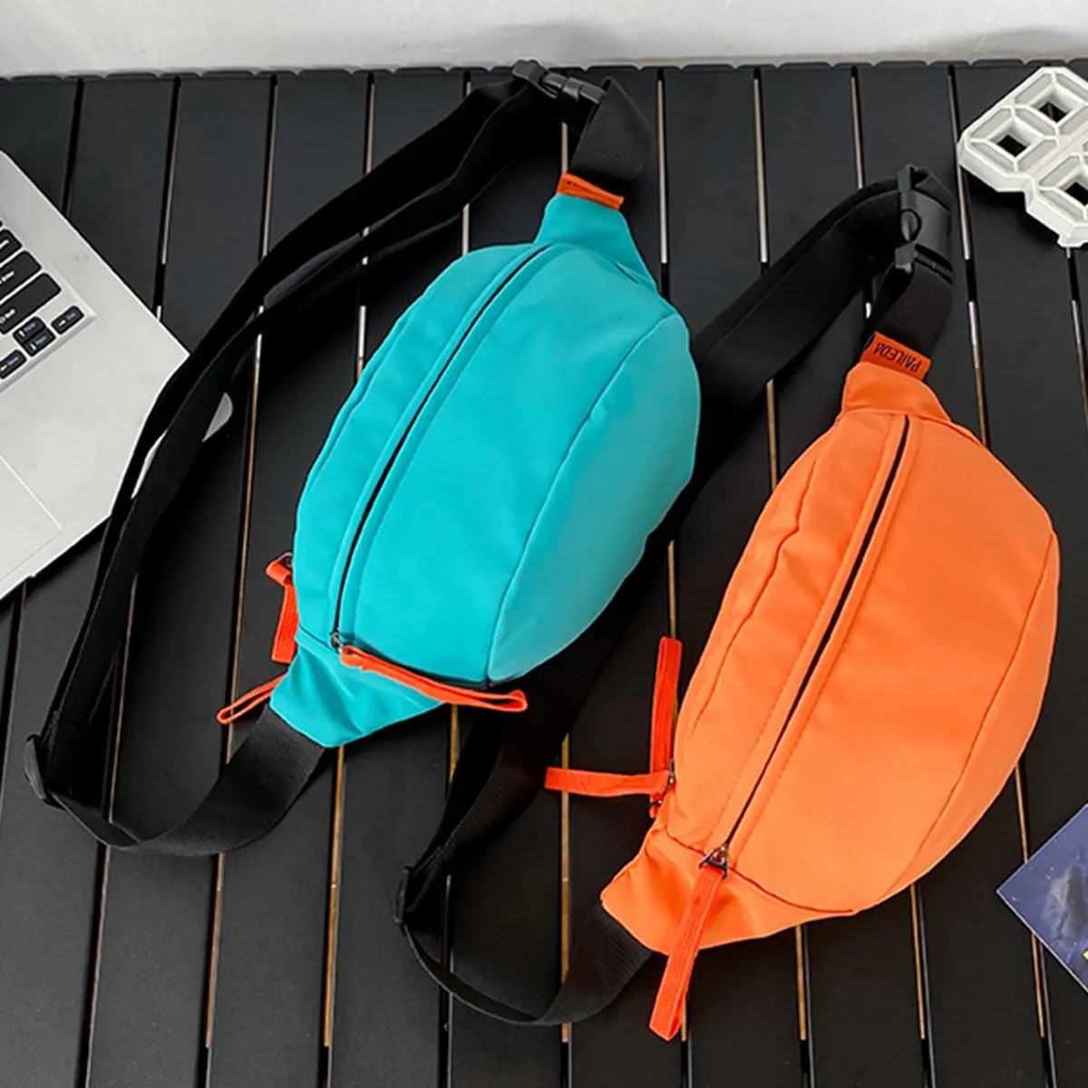 Waist Bag Adjustable Belt Durable Hiking For Travel Leisure 1