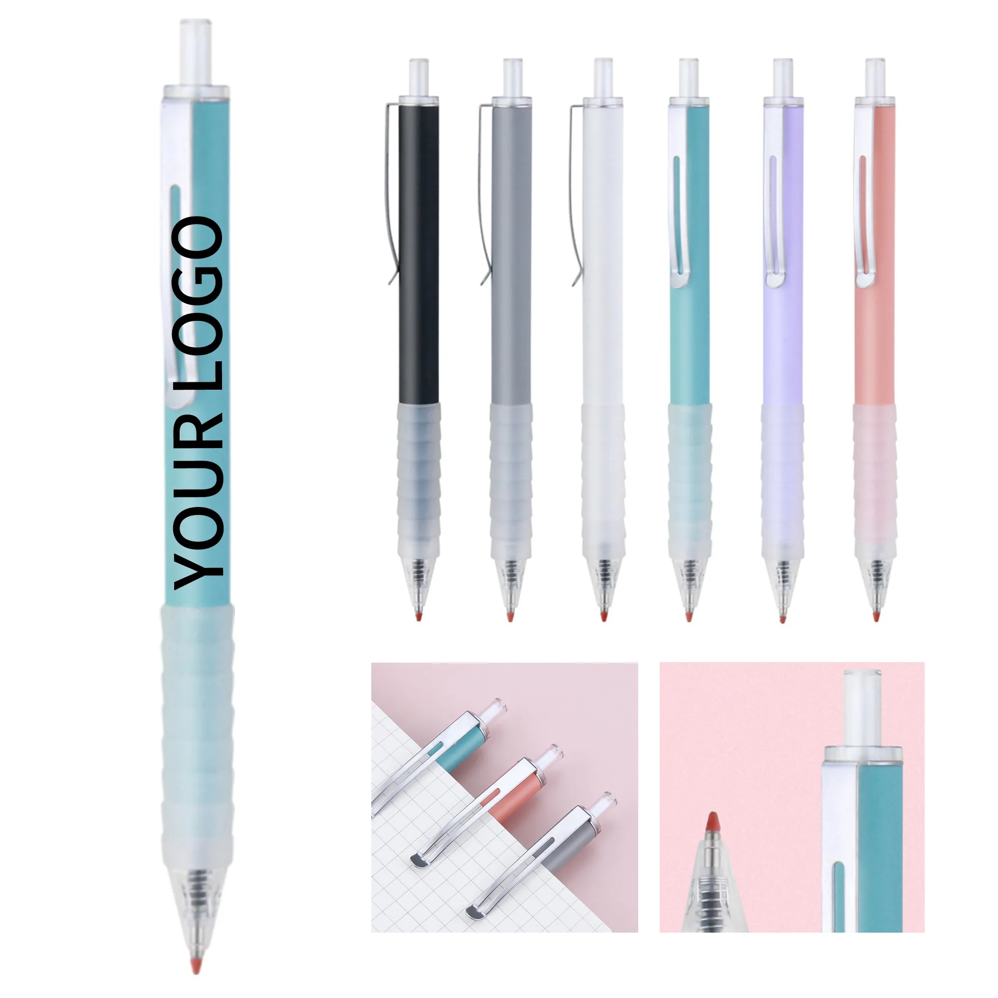 ABS Grip Ballpoint Pen Lightweight and Portable 3