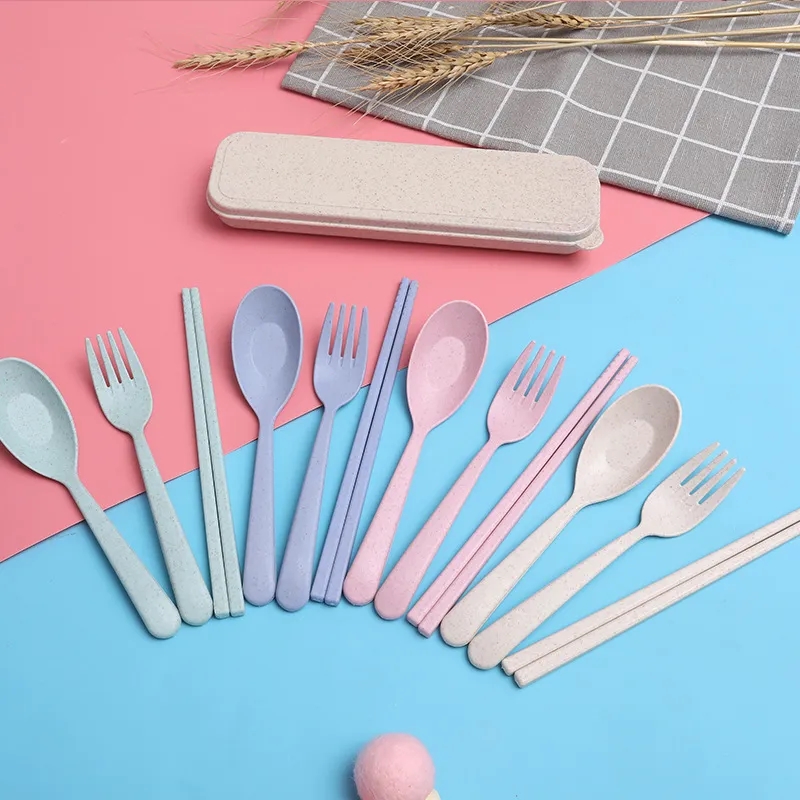 Wheat Straw Tableware Set 1