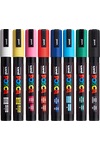 POSCA 8 Piece Basic Marker Set with Bag - Medium 41