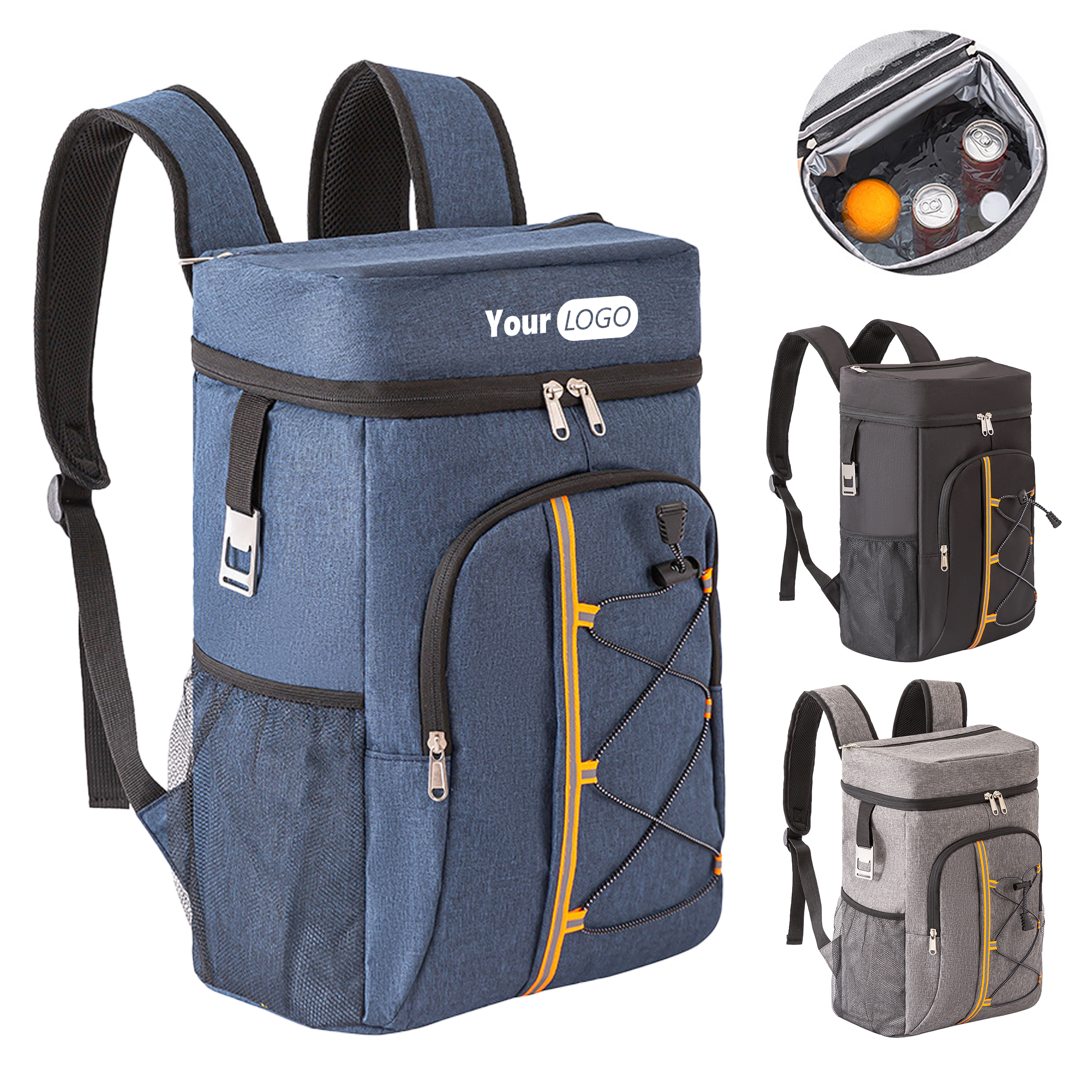 Oxford Thick Waterproof Backpack For Picnic 5