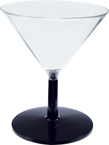 2oz Plastic Mini Stemmed Martini Glass CLOSE OUT 5