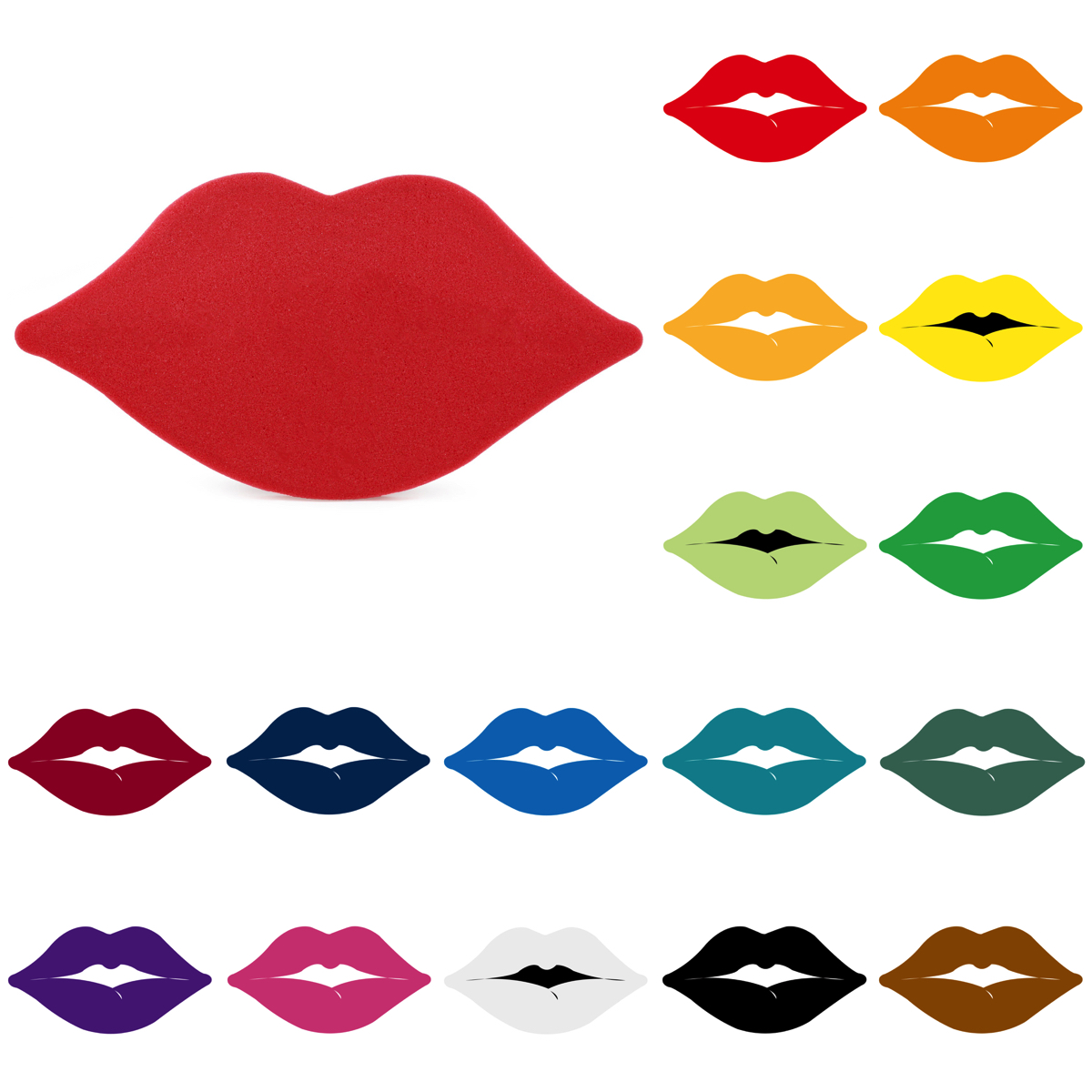 Foam Lips Cheering Mitt 27