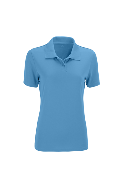 Women's Vansport Omega Solid Mesh Tech Polo 114