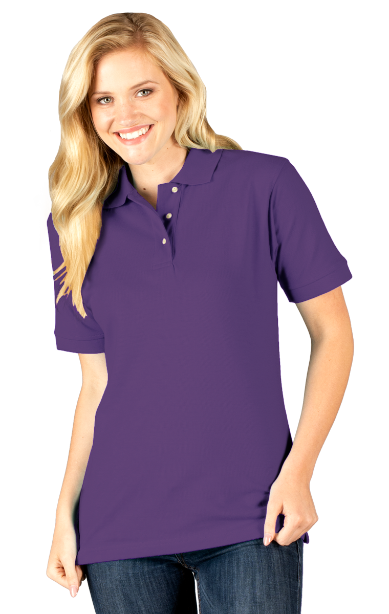 Ladies' Superblend Short-Sleeve Pique Polo 21