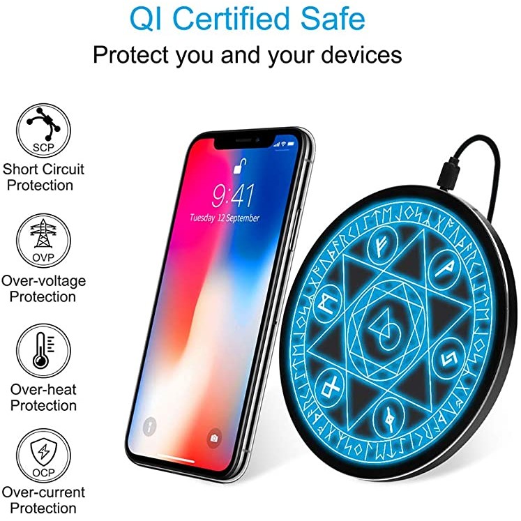 Wireless Charger Qi 10W Charging Pad 2