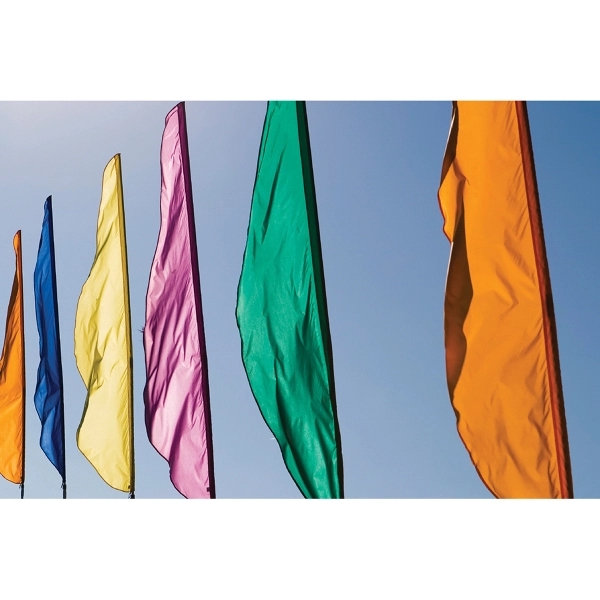 Stock Blank Attention Flag - Feather Style 2