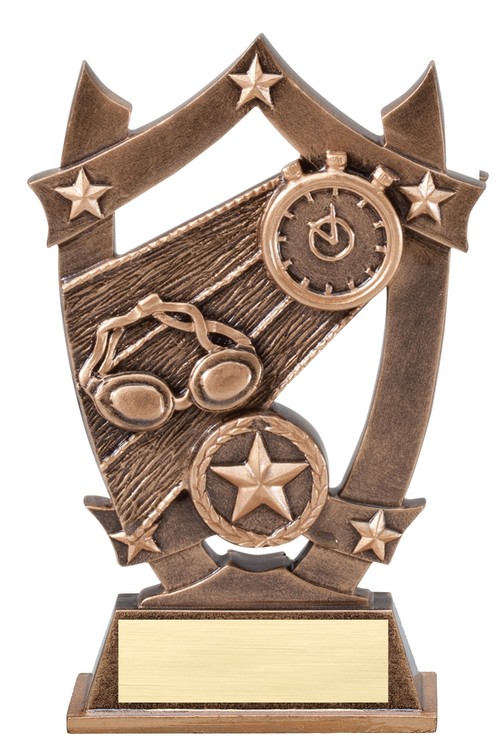6-1/2" Tall Swimming Sport Stars Resin
