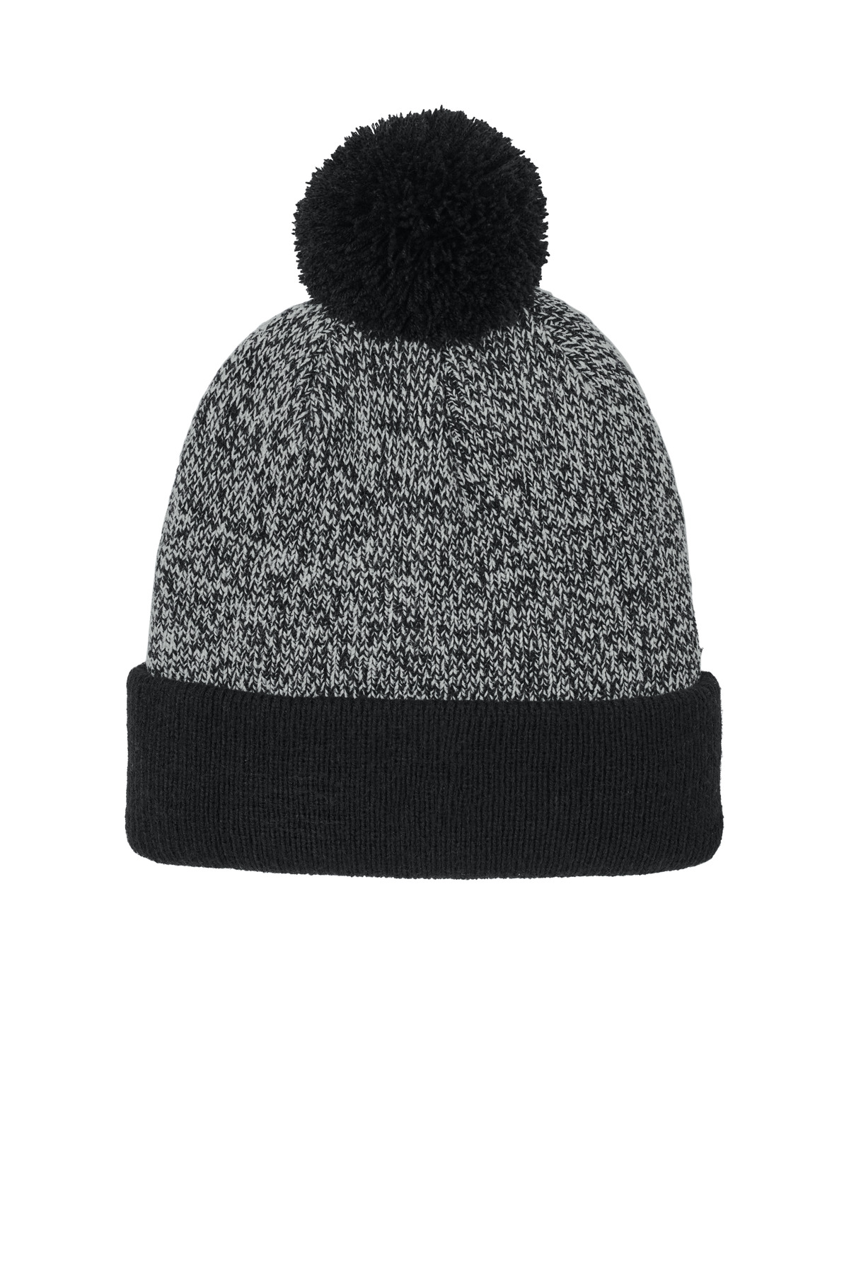 Sport-Tek Halftime Heather Pom Beanie STC68 23
