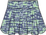 UA Motion Printed Girls' Skort 2