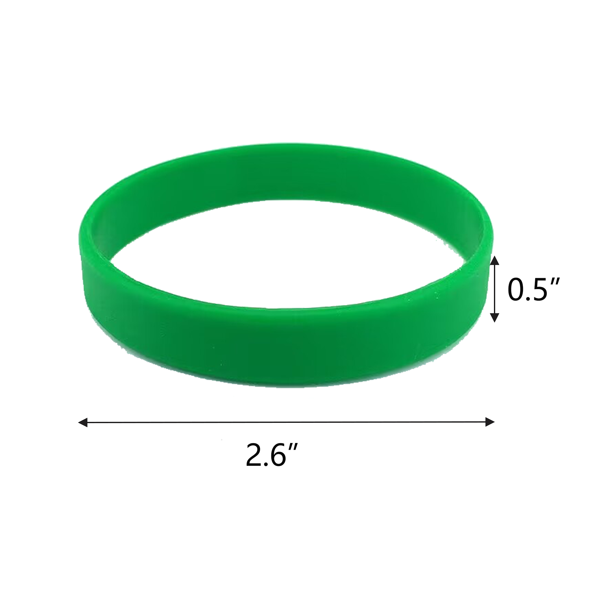 Soft and Skin Friendly Comfortable and Wear Resistant Silicone Wristband 1