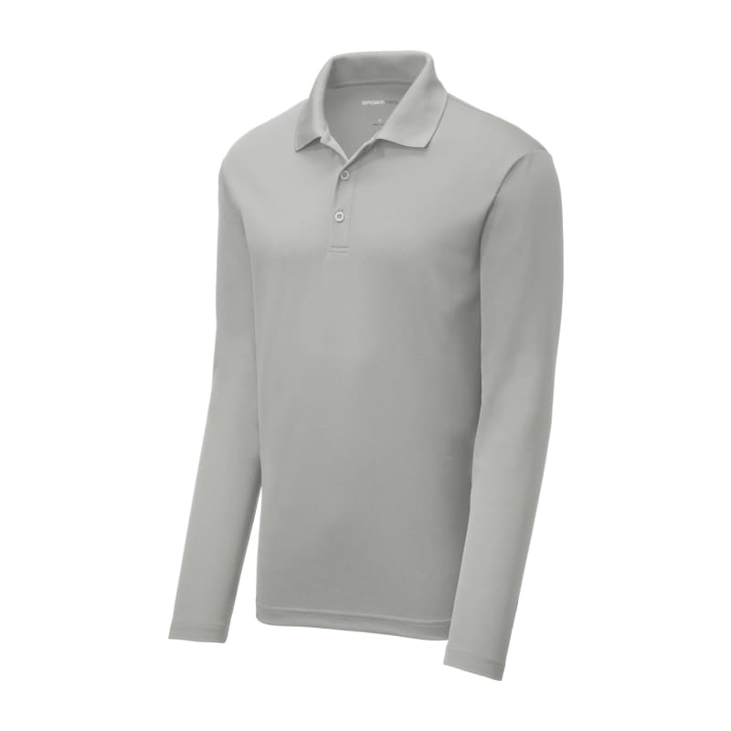 Sport-Tek PosiCharge RacerMesh Long Sleeve Polo. 25