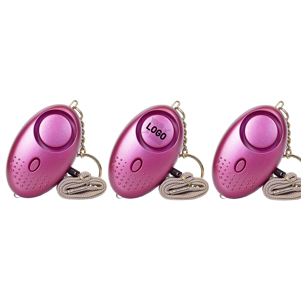 Personal Security Alarm Keychain with LED Lights