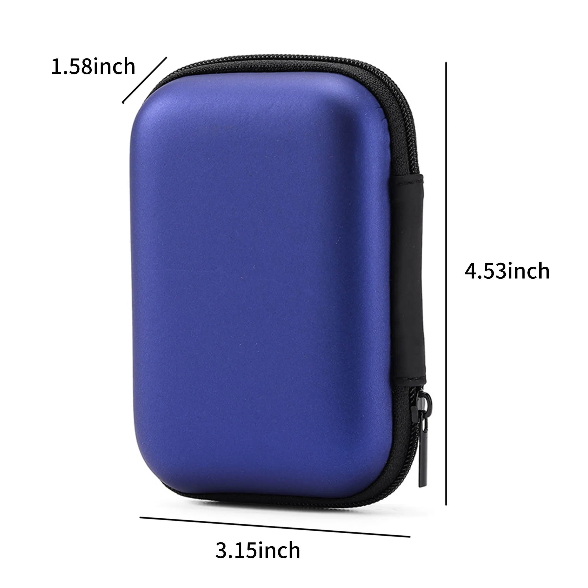 Shock Resistant EVA Headphone Bag for Travel or Daily Use 7