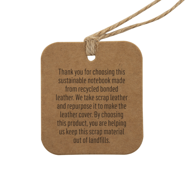 Recycled Bonded Leather Softcover Notebook 14