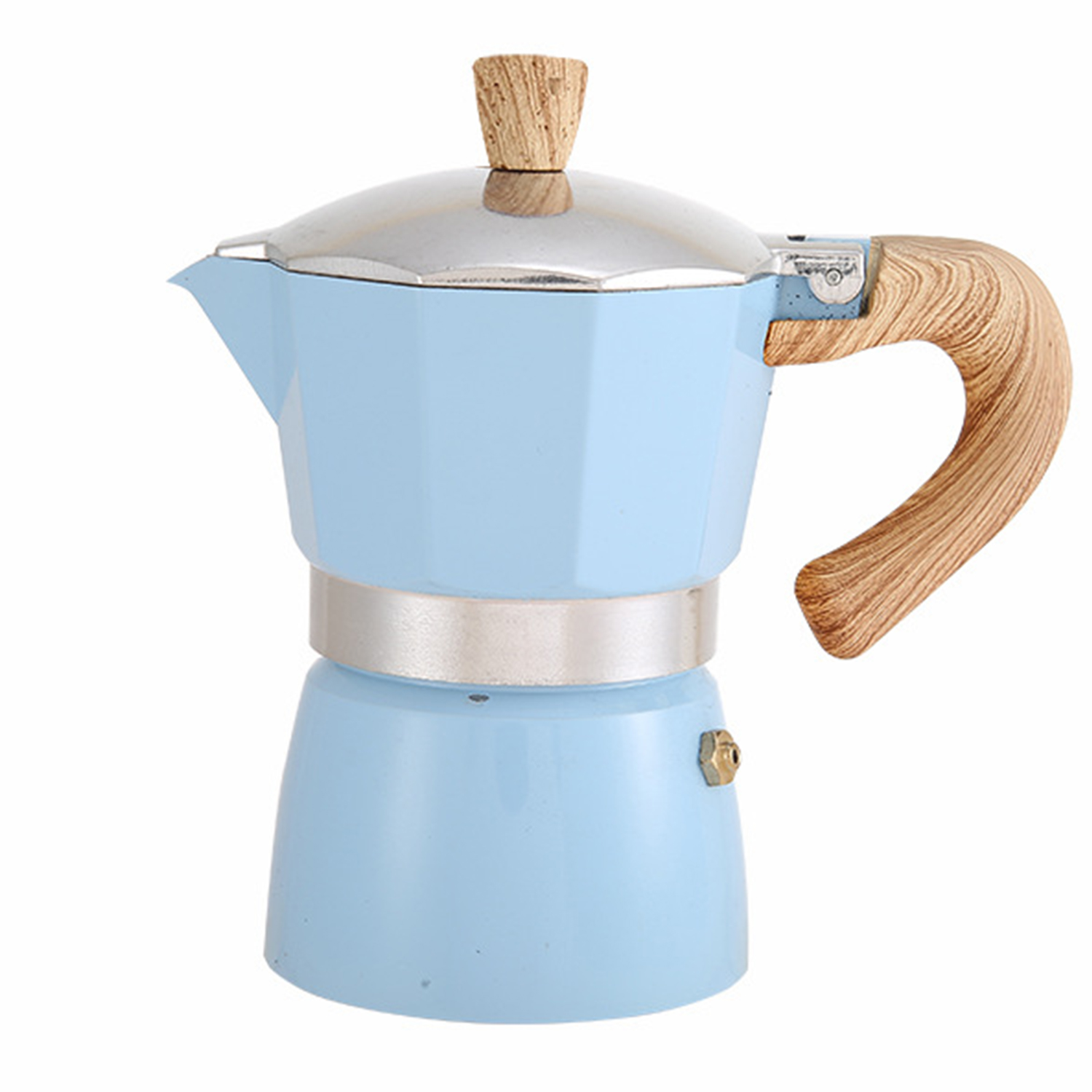 Aluminum Stovetop Espresso Maker Pot 4