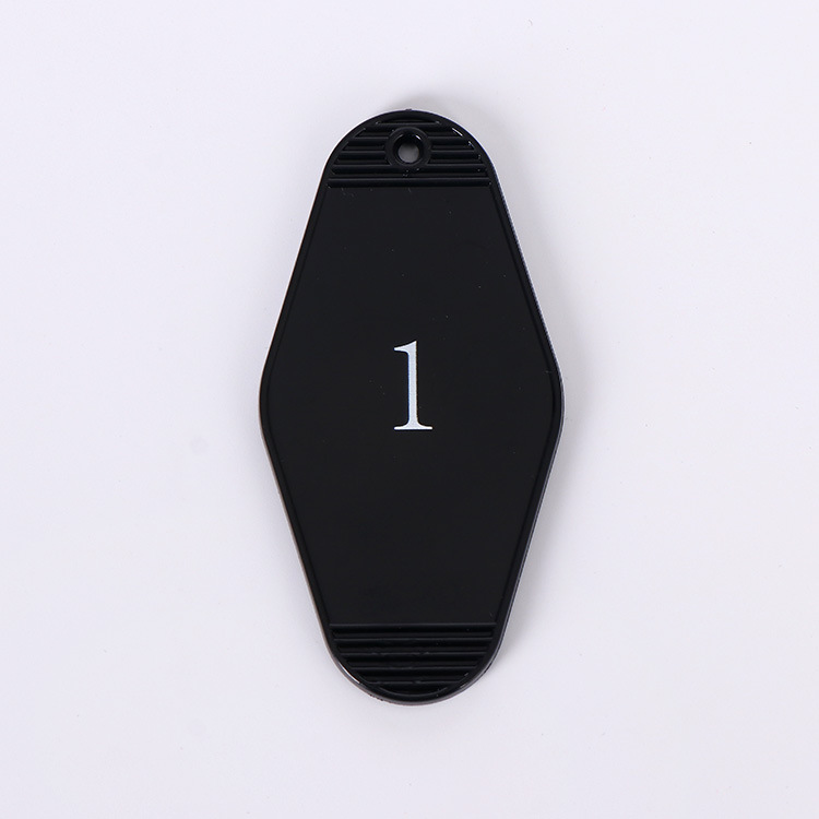 Motel Key Tag W/ Keyring 6