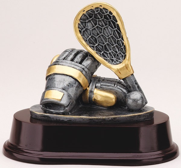 5" Tall Lacrosse Figure Award 2