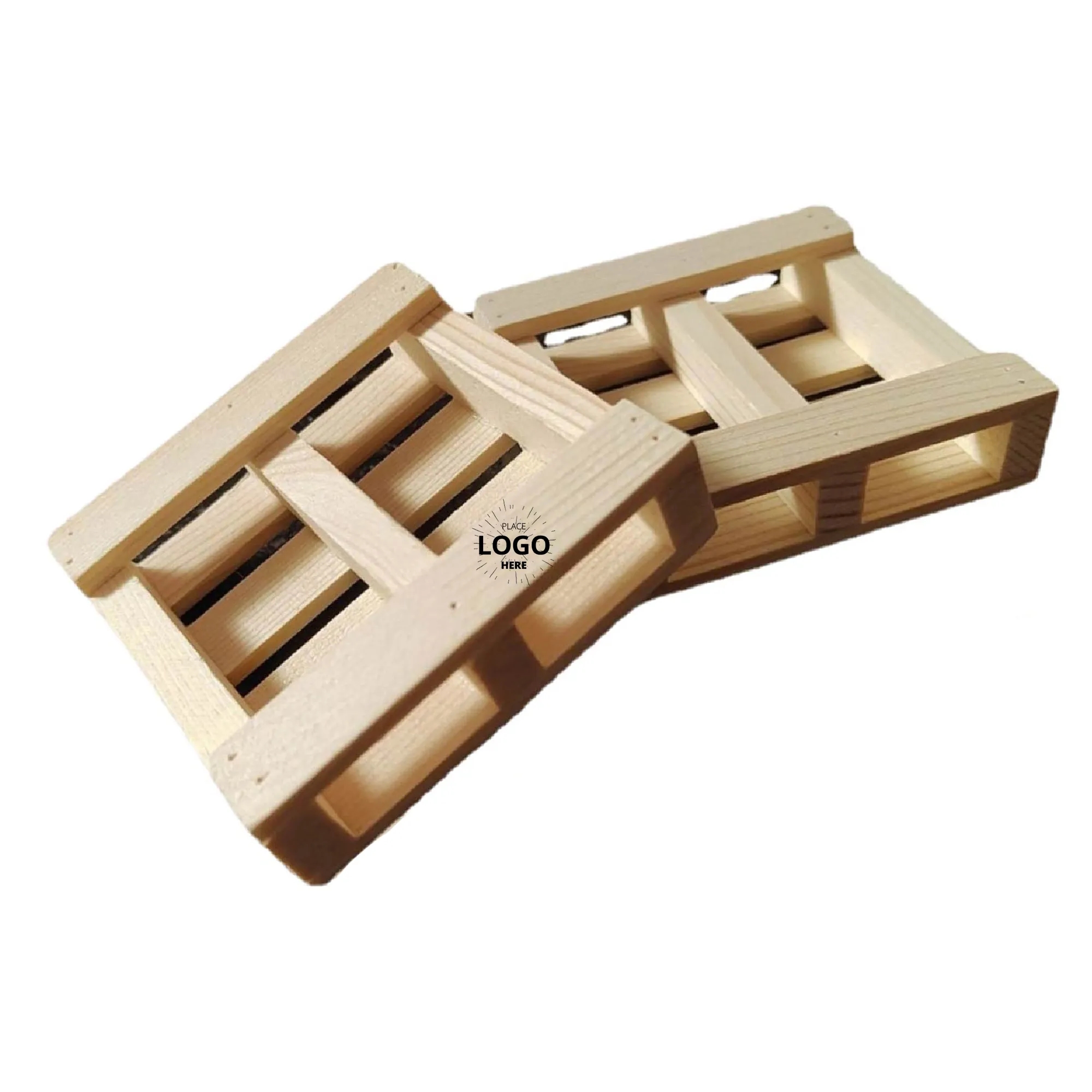 Wooden Pallet Coaster 1