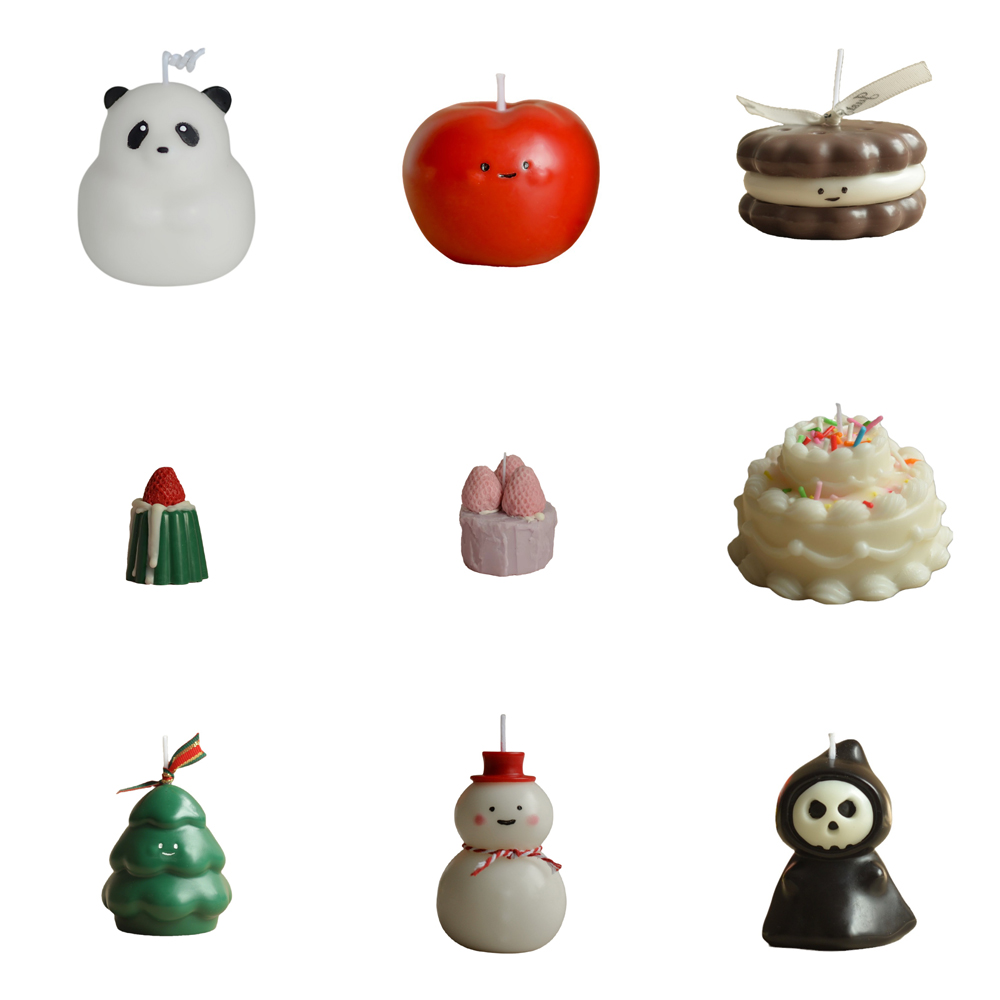 Custom Shape Cartoon Scented Candles 4