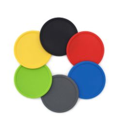 Round Silicone Coaster 2