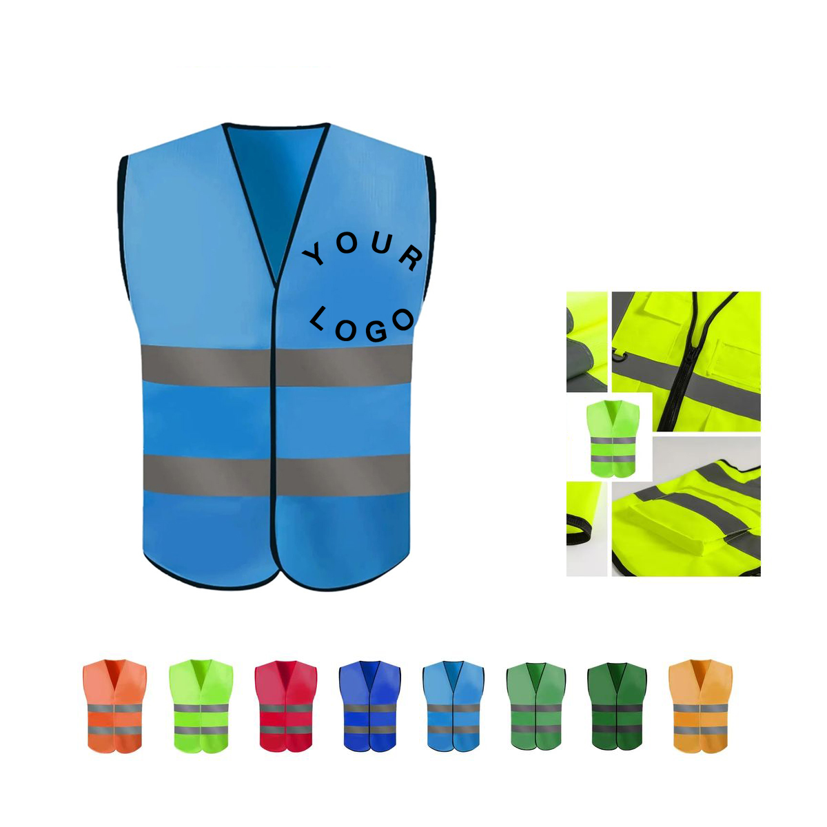 Work Safety Vest for Road and Site Protection 1