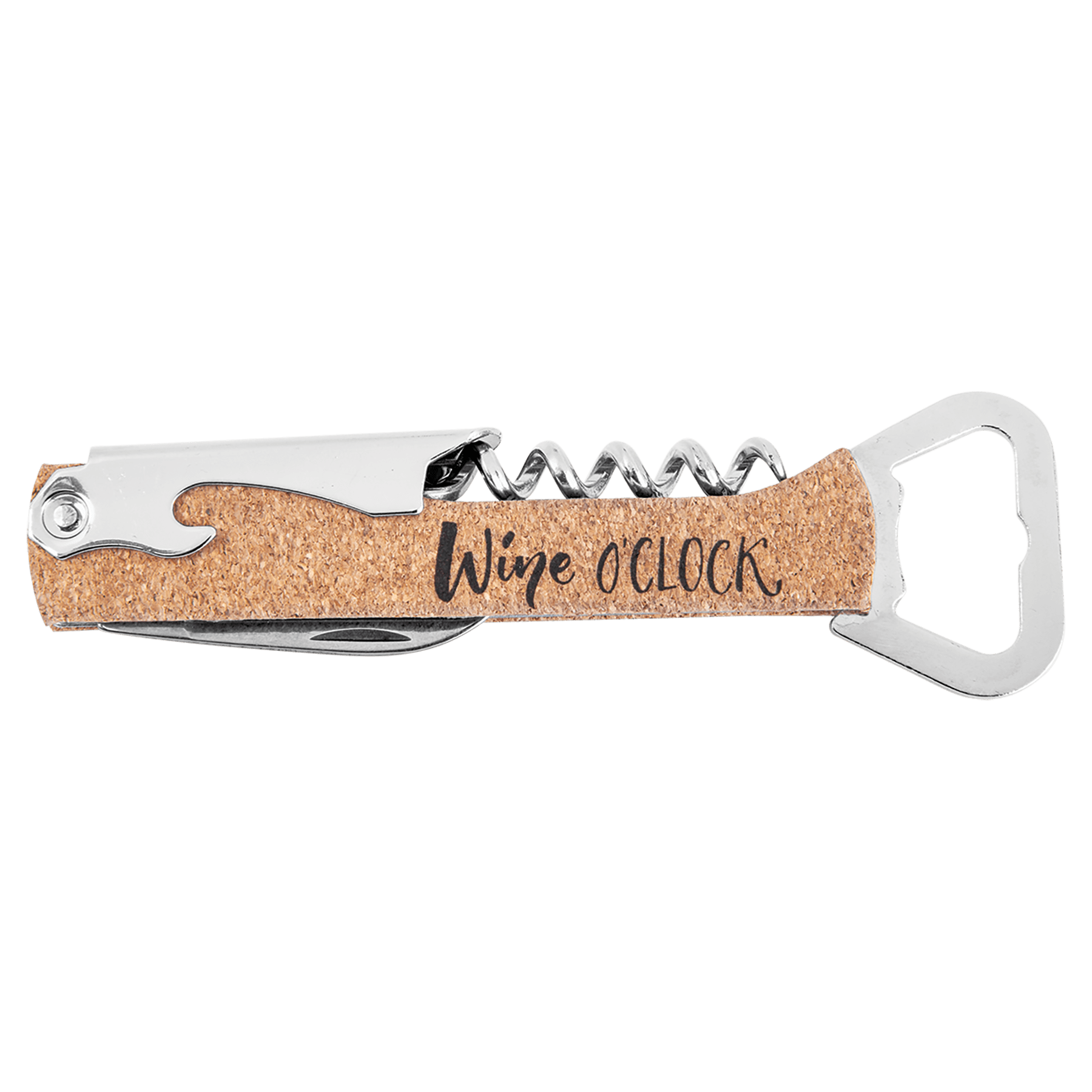Laserable Leatherette Wine Bottle Opener 14