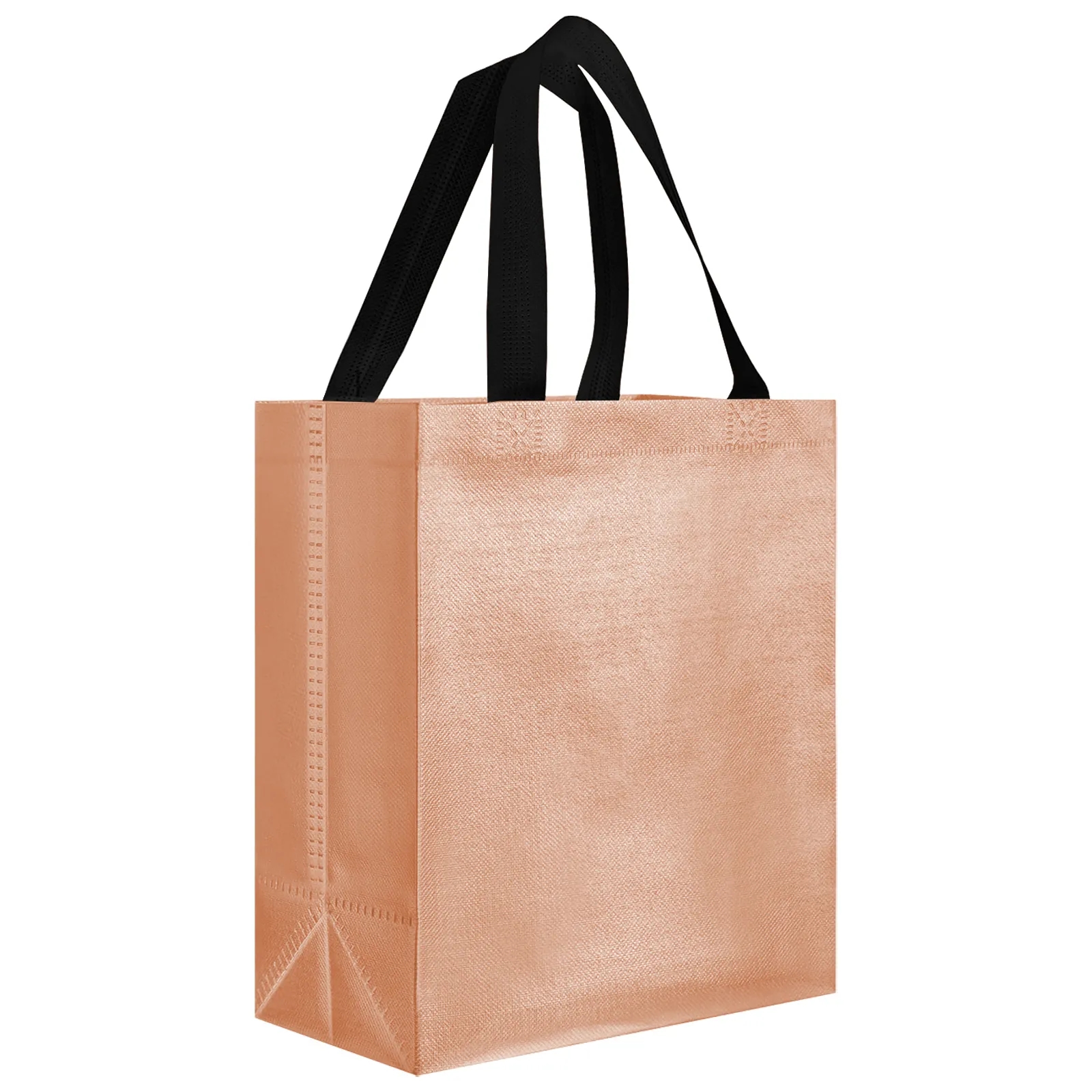 Gift Bags Shopping Glossy Reusable Grocery Tote with Handles 14