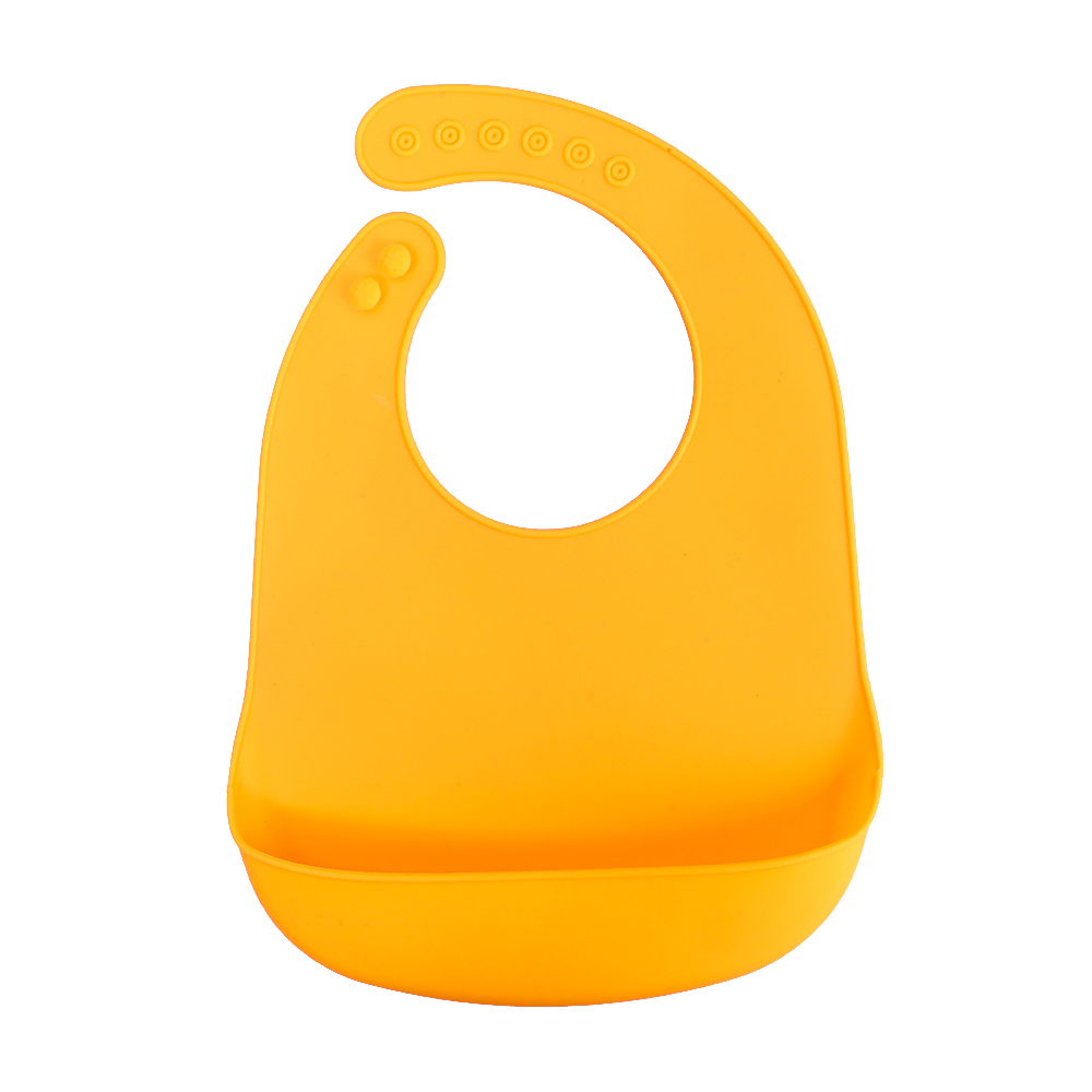 Silicone waterproof baby bib 4