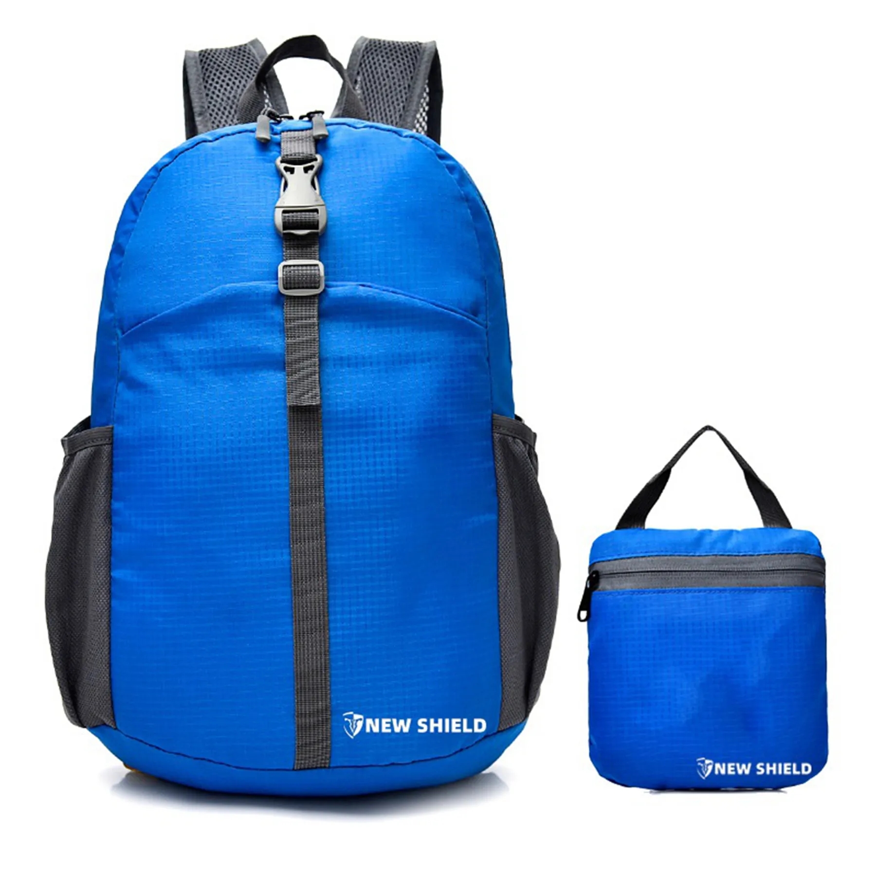 Waterproof Folding Double Shoulder Backpack 12