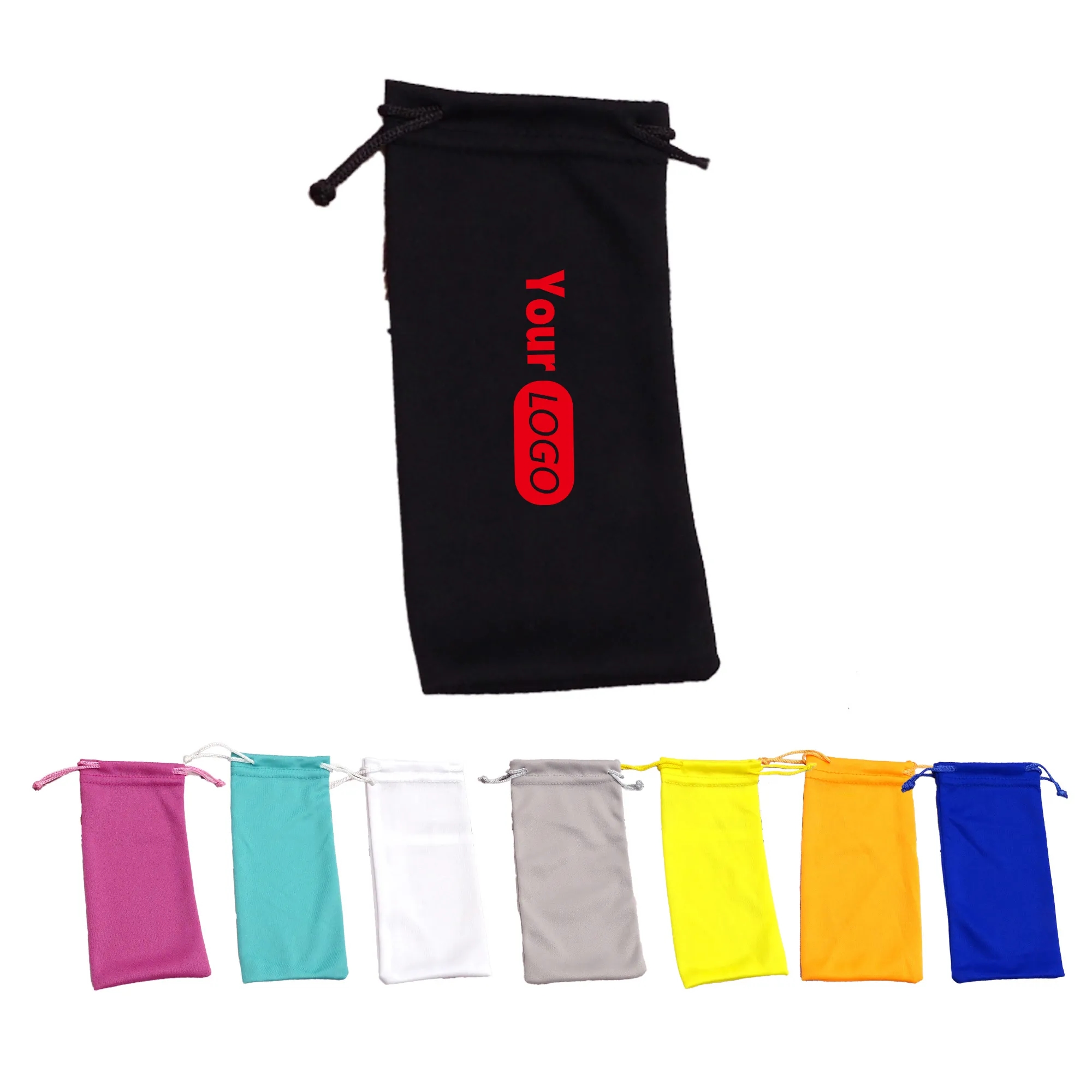 Ultra-Soft Microfiber Eyeglass Pouch with Drawstring Closure 6