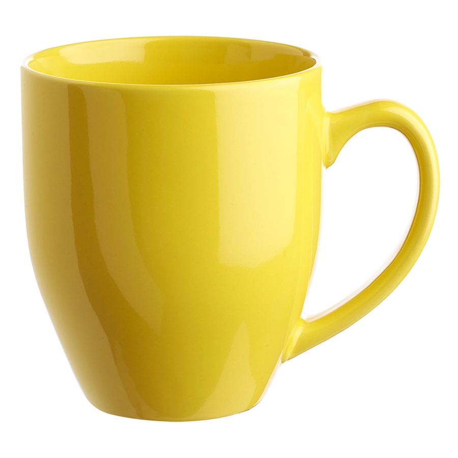 Glossy Bistro Style Ceramic Mug, 16 oz. 10