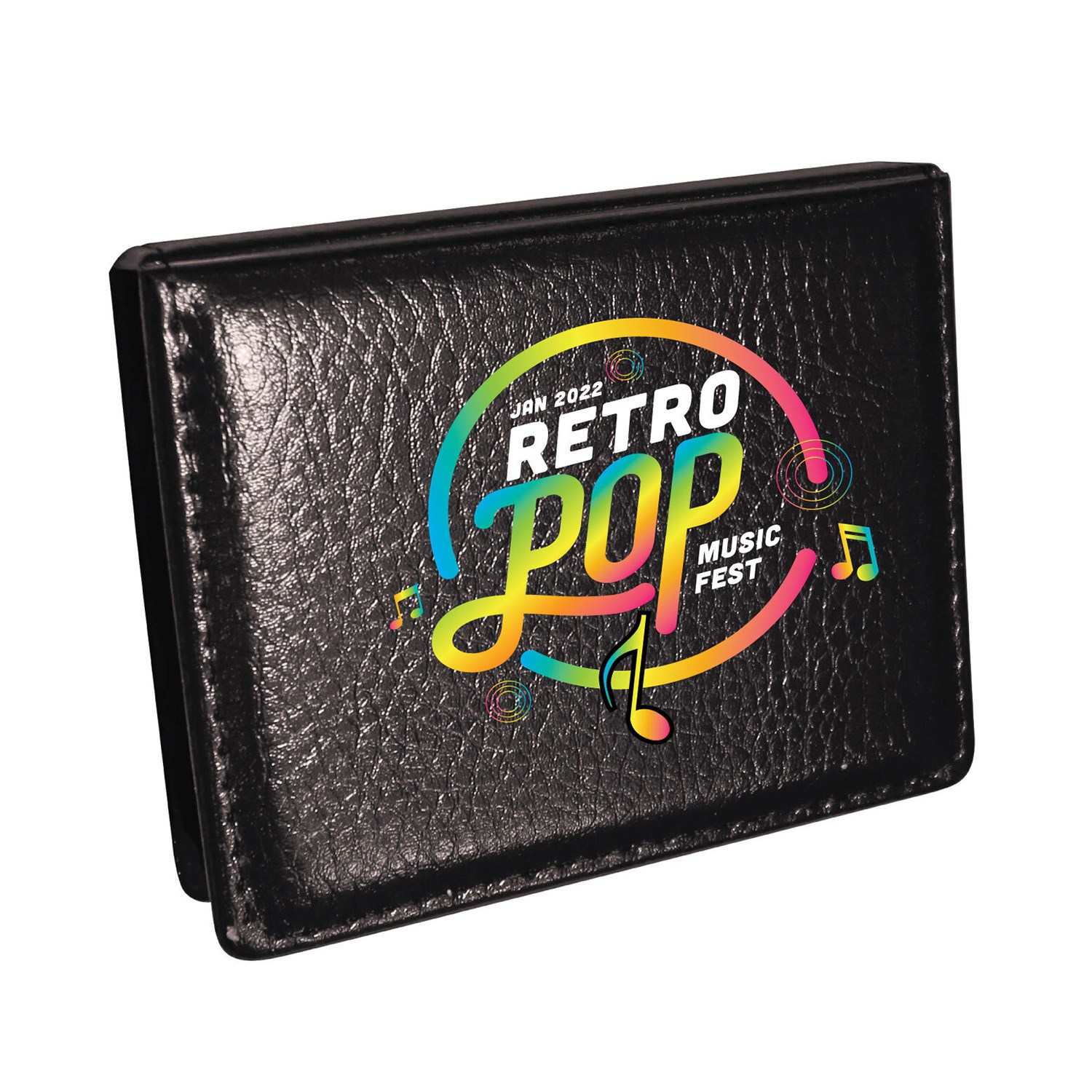 Leatherette Flip-Top Calendar Box with Sticky Sheets (CLOSEOUT) 6