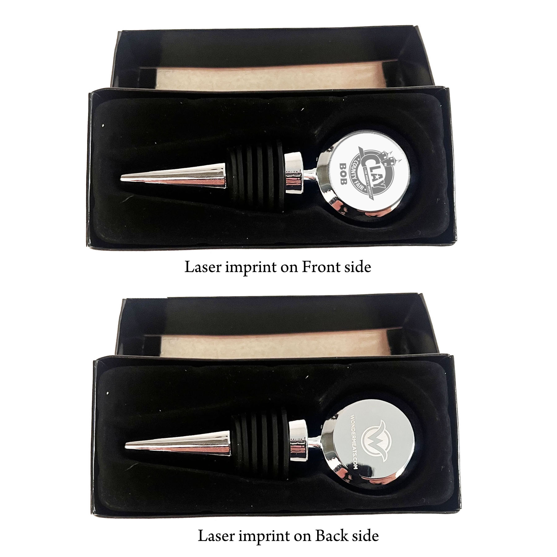 Gift Box Metal Wine Stopper 12