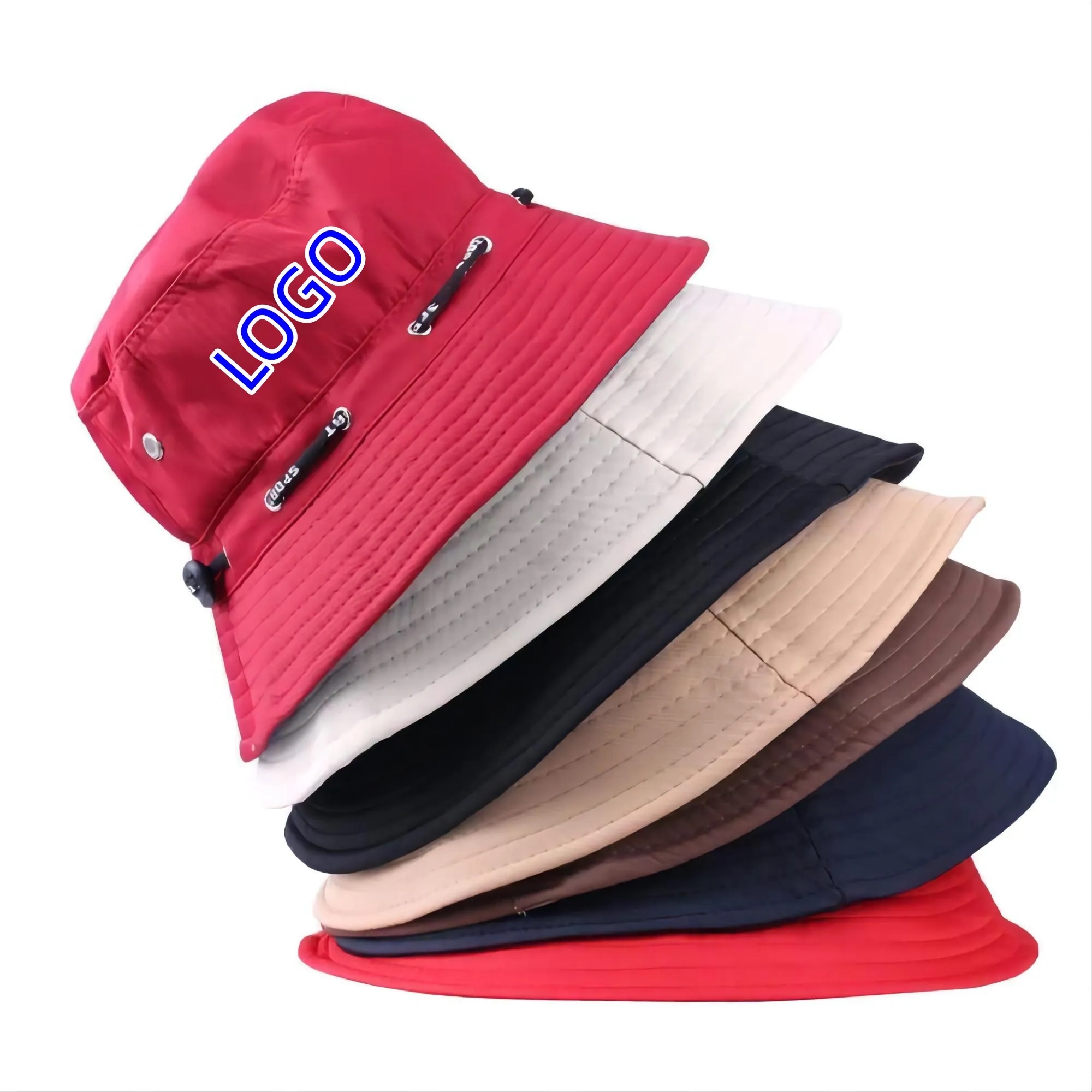Full color Fisherman Cap Bucket Sun Hat 1