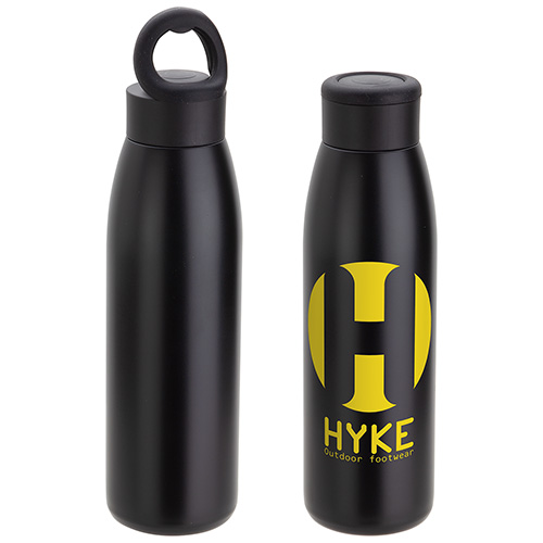 Aurora 18 oz Vacuum Insulated Copper-Coated Stainless Steel Bottle, custom water bottle with logo imprint 24