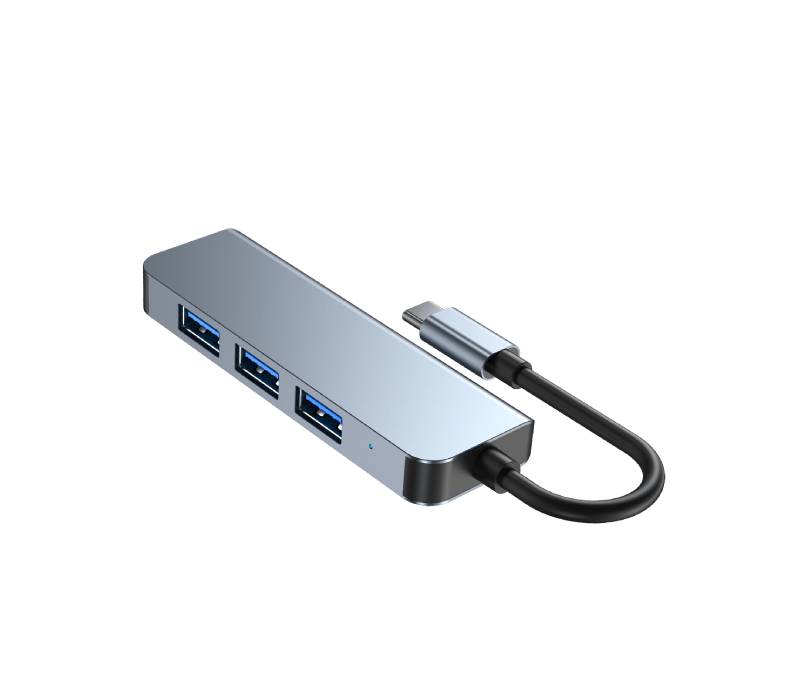 4-Port All Channel Type-C USB Hub 3