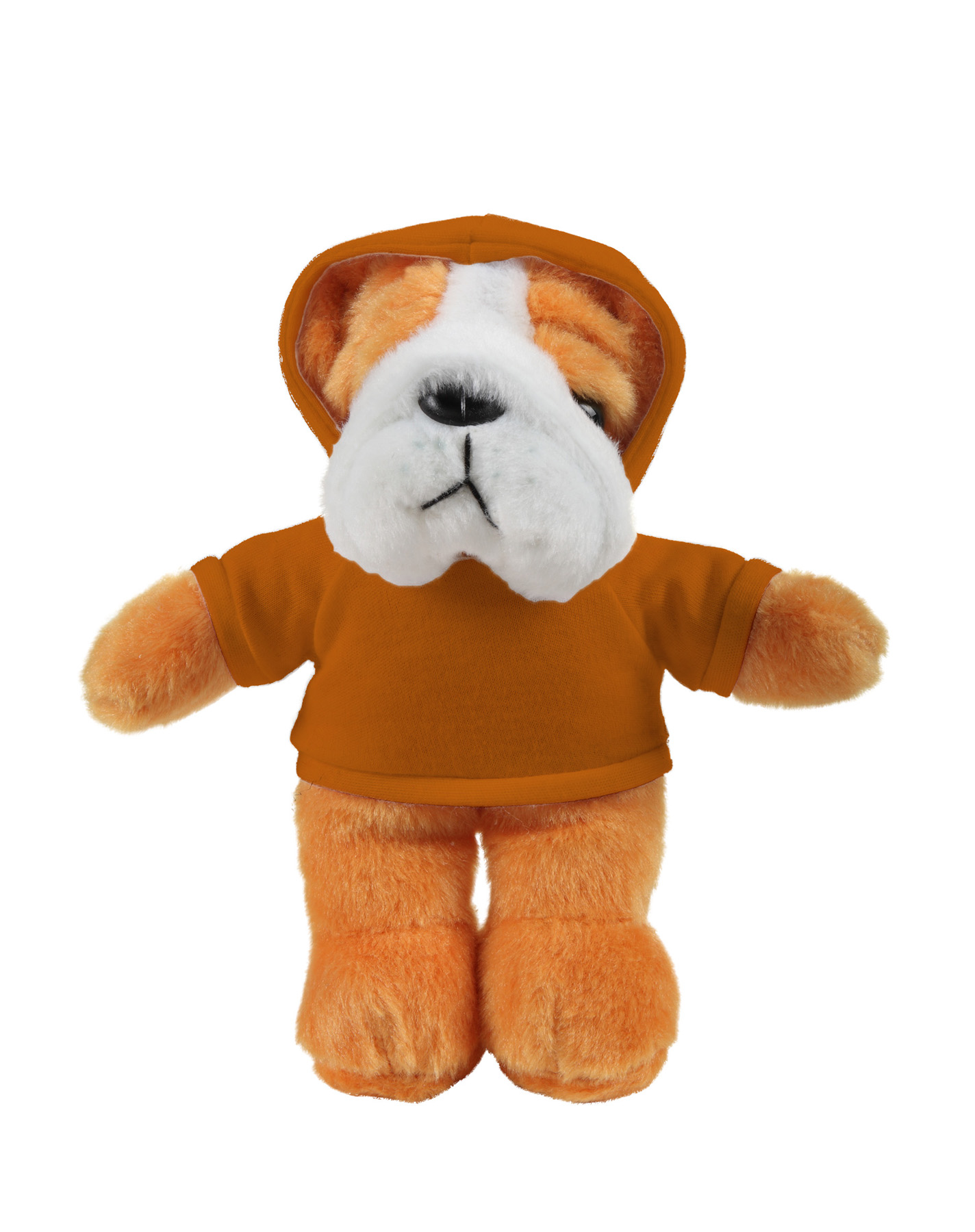 soft plush Bulldog with hoodie 7