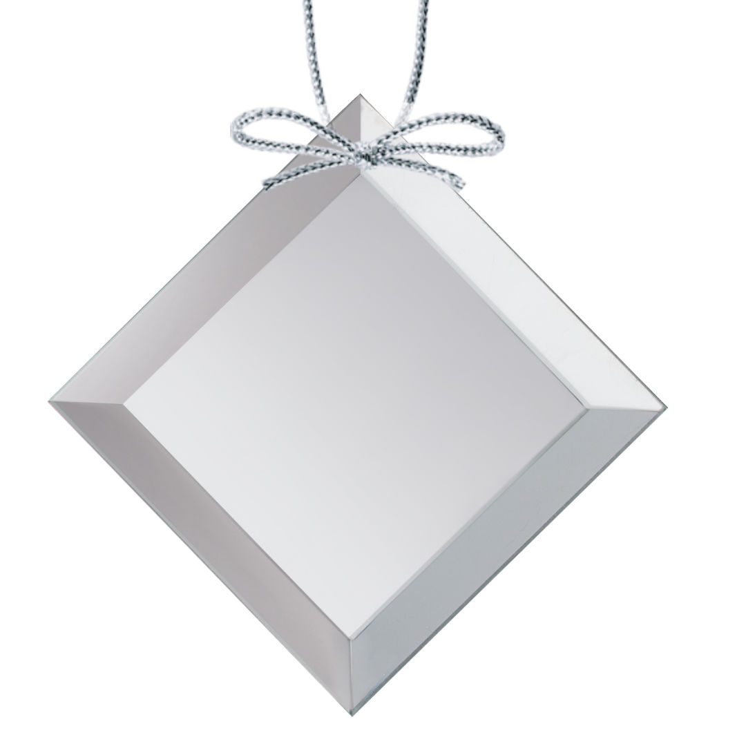 Mirror Ornament - Square 7