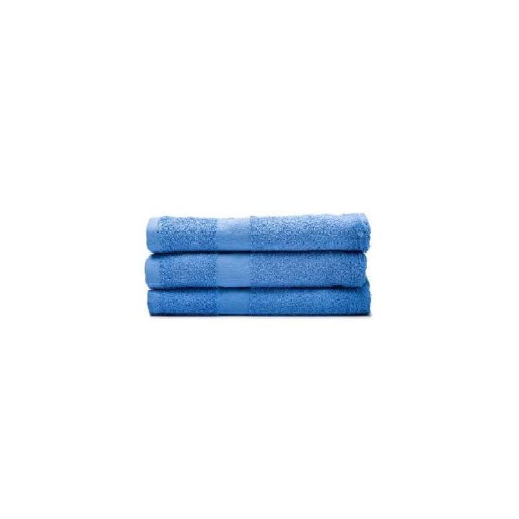 100% Cotton Towels Blue 24x50 2