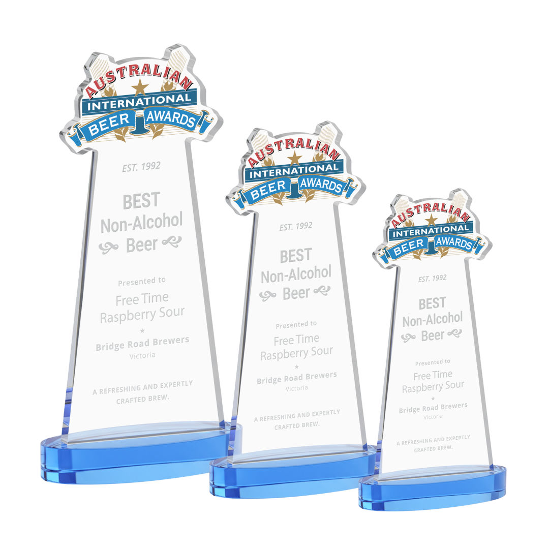 EdgeCraft Award on Alberton Base - Sky Blue (via Ocean)