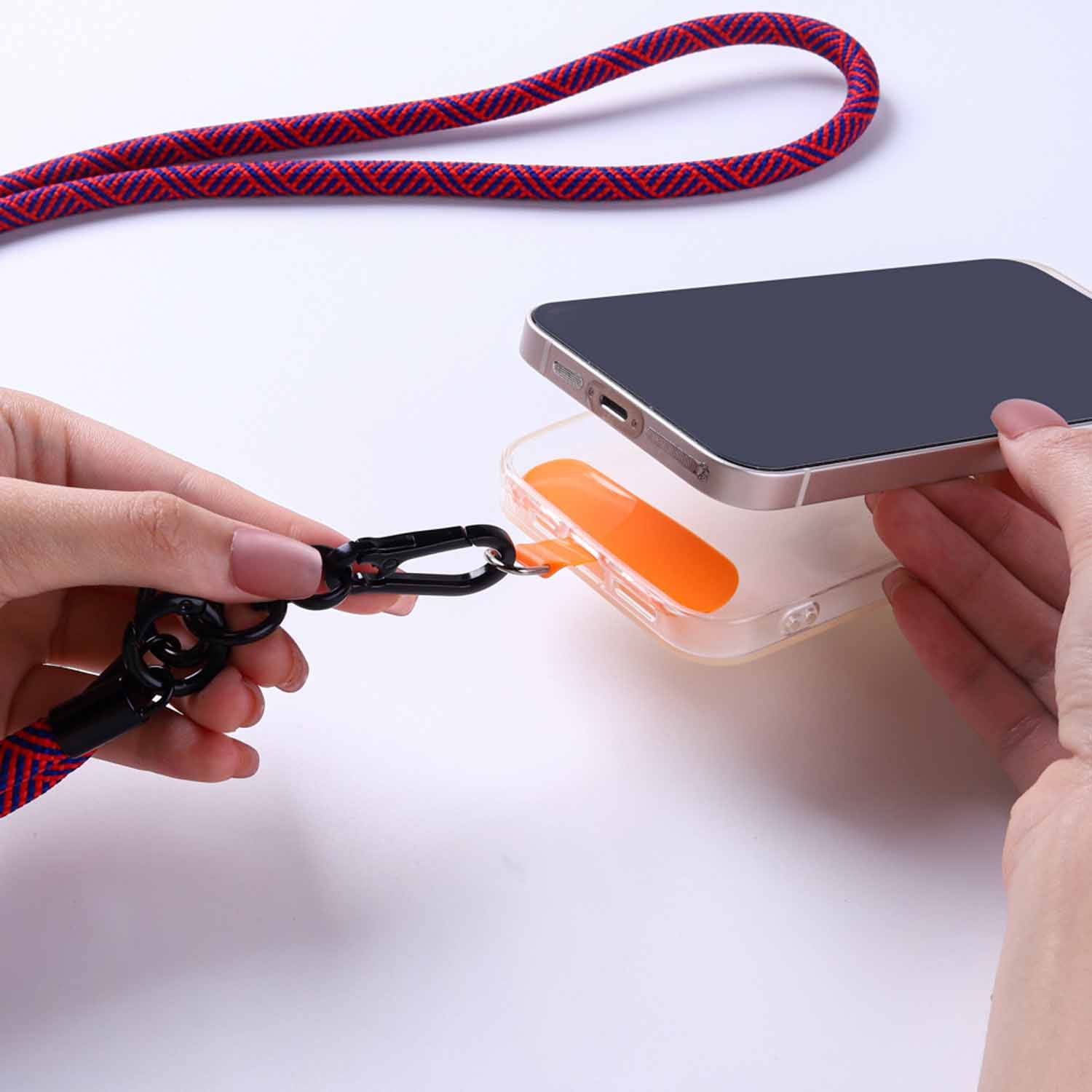 Phone lanyard on the wrist 6