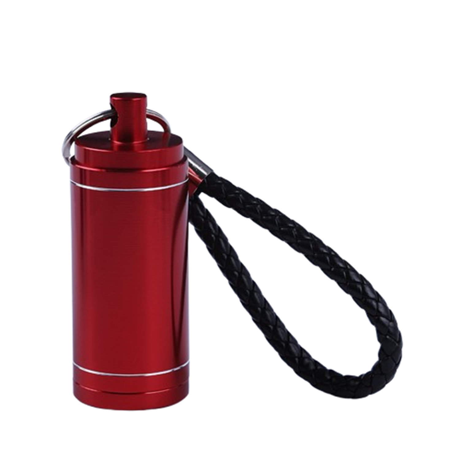 Portable Mini Metal Cylinder Ashtray Keychain 3