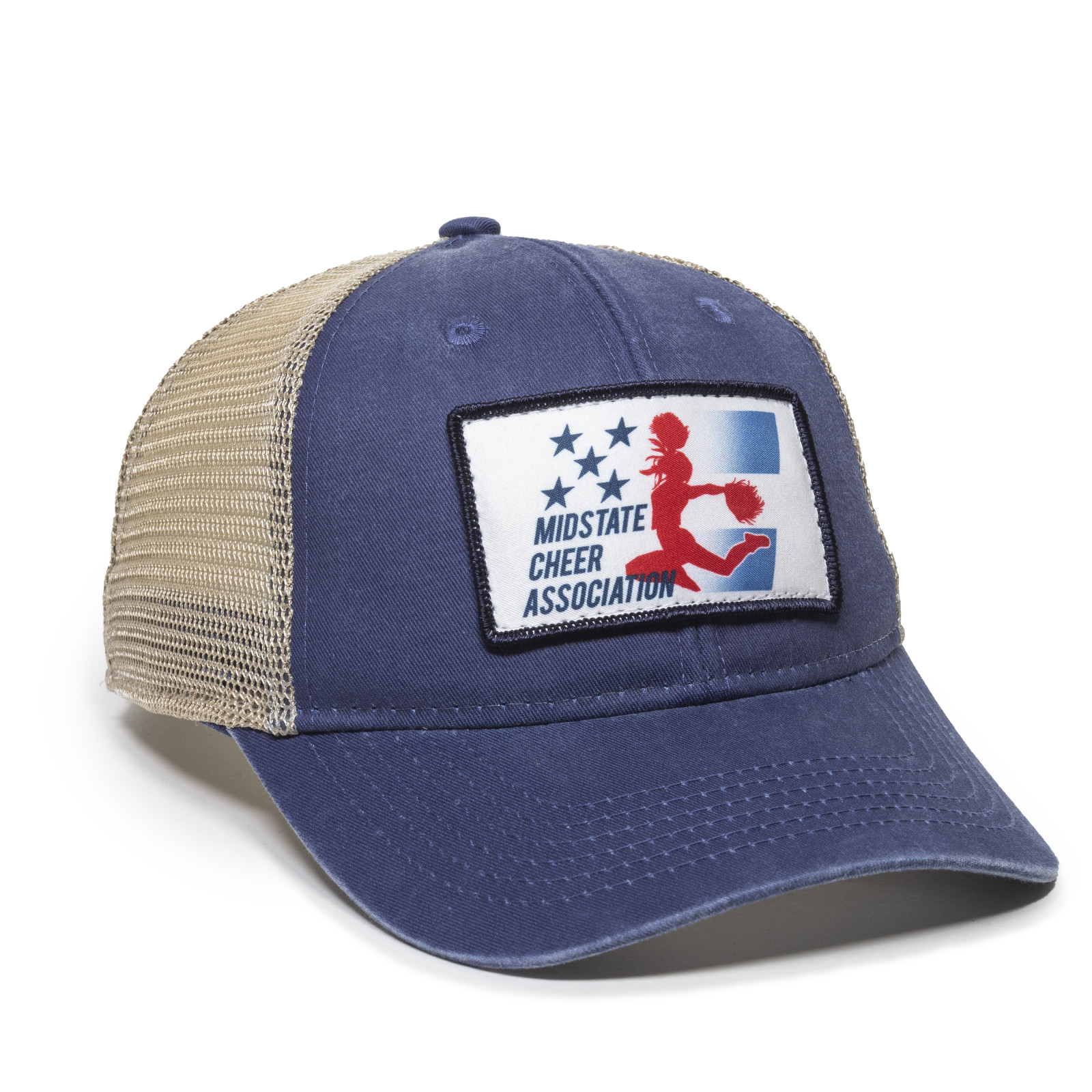 Ladies Fit w/Ponytail Mesh Back Cap 8