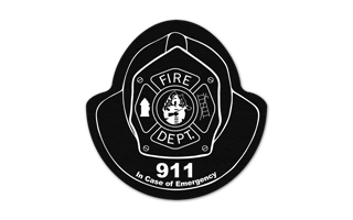 Fire Helmet Vinyl Jar Opener 75
