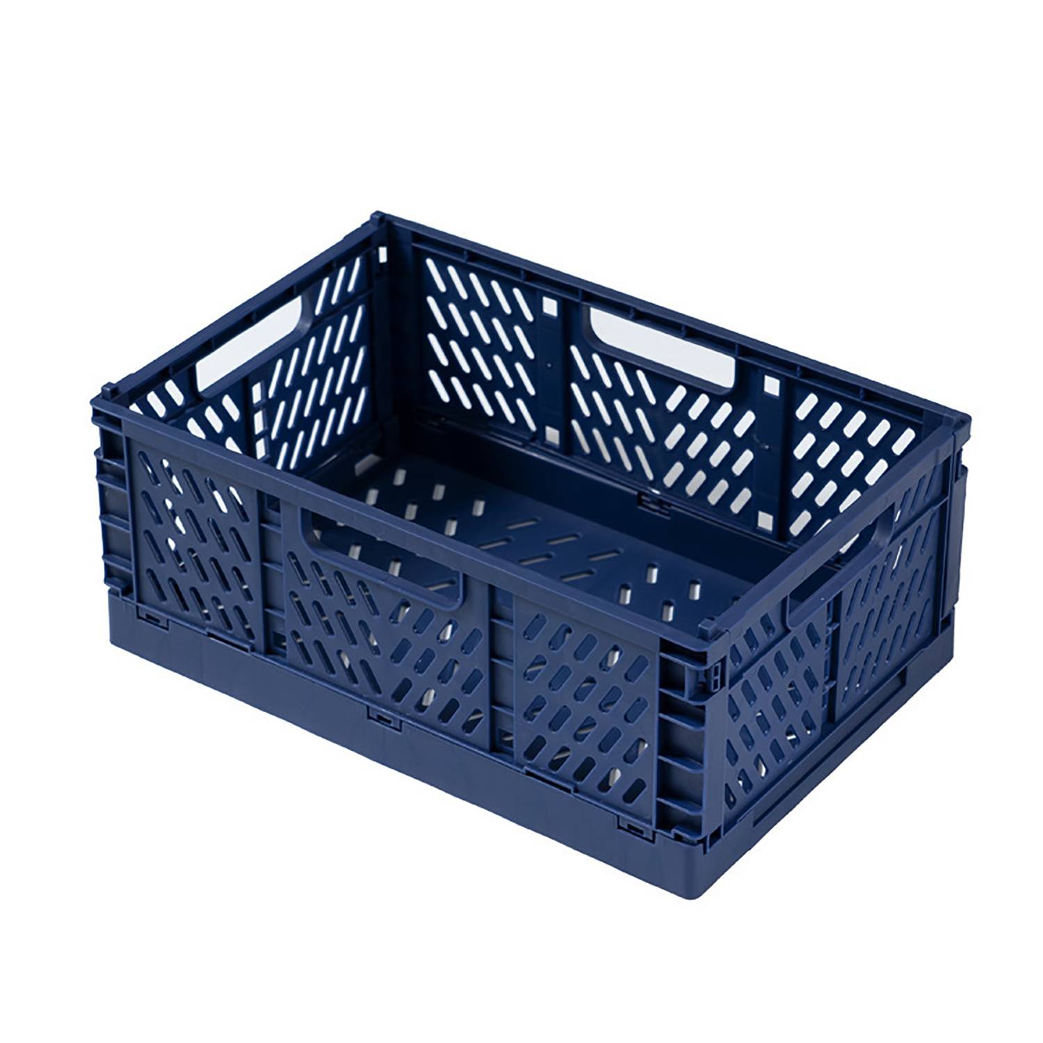 Foldable Plastic Storage Basket for Home Kitchen 9