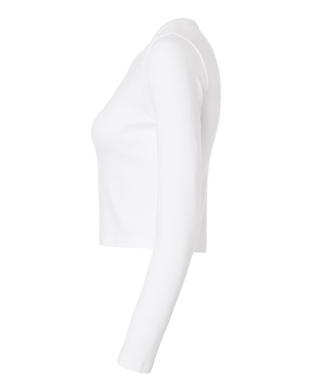 Women's Baby Rib Long Sleeve Fitted Tee - BR2107 46