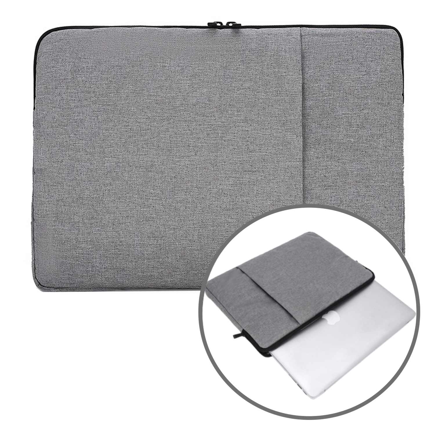 Shockproof Laptop Sleeve with Soft Lining 7
