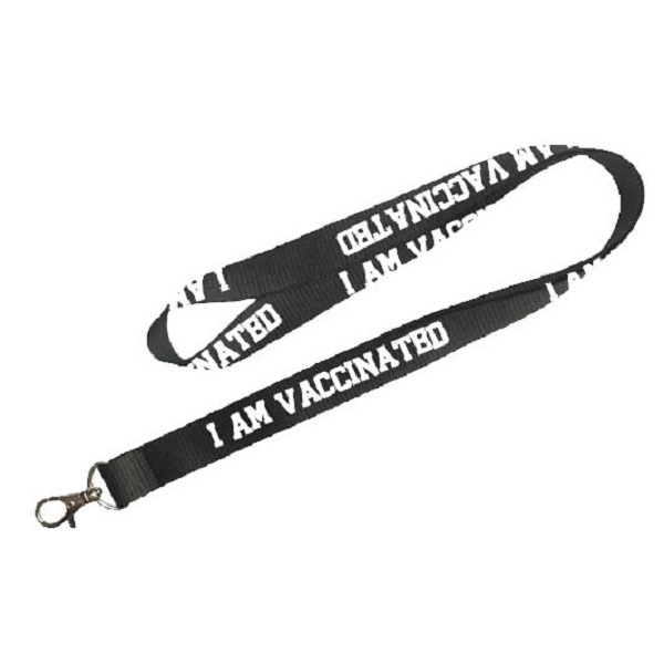 I am Vaccinated Polyester Lanyards 3