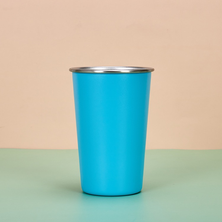 16 oz Stainless Steel Pint Cups 11